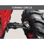 TRAKTOR SHIBAURA SB78mc 78Hp Shibaura Japan kabína klíma