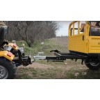 ProGARDEN Campo 1856-4WDH Mini traktor 4x4 18HP , benzín, 4+1 rýchlostí, predná a zadná hydraulika