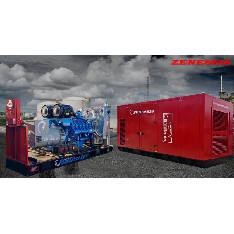 Diesel generator ZENESSIS - ESE 250 TBI diesel BAUDOUIN 200 kW