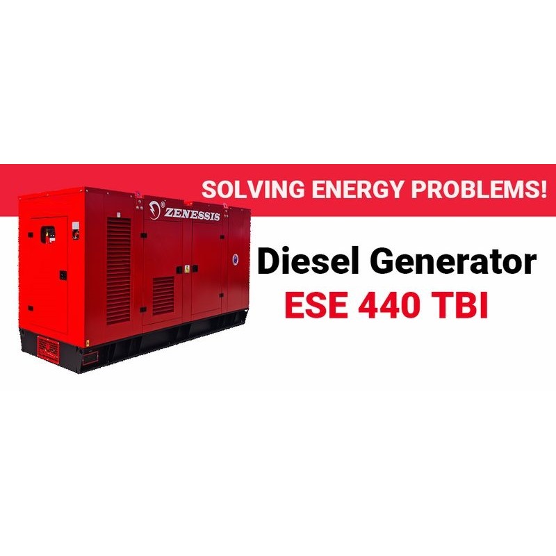 Diesel generator ZENESSIS - ESE 440 TBI diesel BAUDOUIN 352kW