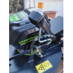 Diaľkovo ovládaný mulčovač - kosačka GREENWORKS AKU na diaľkové ovládanie pre extrémne svahy pre maximálny sklon až do 70°