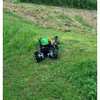 Diaľkovo ovládaný mulčovač - kosačka GREENWORKS AKU na diaľkové ovládanie pre extrémne svahy pre maximálny sklon až do 70°