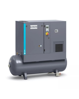 skrutkový kompresor ATLAS COPCO GA  5 FF TM 300 - 5,5 kW 10 bar 0,78 m3/min integrovaný sušič/vzdušník 270 LTR