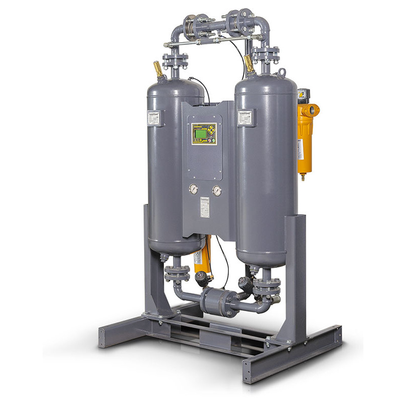 adsorpčný sušič ADX-30-F-PDP 3 m3/min max. 10 bar 1"  s reguláciou rosného bodu a predinštalovaným predfiltrom a koncovým filtrom, rosný bod do max. -40 °C