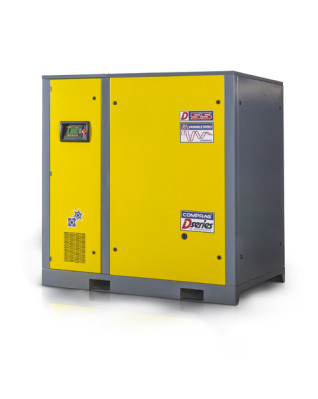 skrutkový kompresor s frekvenčným meničom COMPRAG DV-55 55 kW, 8,5 m3/min, 10 bar
