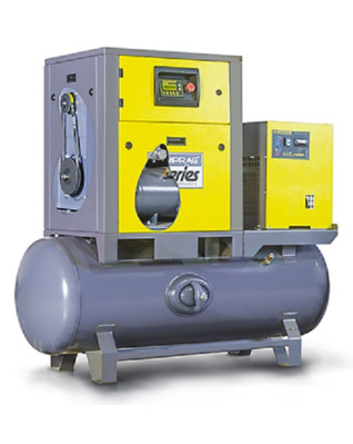 skrutkový kompresor COMPRAG Nemecko F-0308 3 kW 10 bar 0,38 m3/min