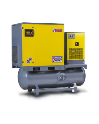 skrutkový kompresor COMPRAG Nemecko FRD-1810-500 18 kW 10 bar 2,5 m3/min sušič vzdušník 500 LTR