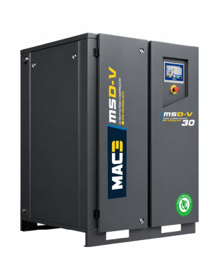 skrutkový kompresor MAC-3 MSD-V 30 PM LASER s frekvenčným meničom 30 kW, 0,70 - 3,18 m3/min, 16 bar pre rezanie laserom