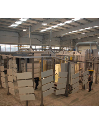 PEKOTEK - Automatické linky na práškové lakovanie