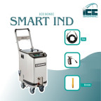 Stroj na tryskanie suchým ľadom ICEsonic SMART IND - tryska 8 mm / zásobník 15 kg / hadica 5m / produktivita 90 kg/hod