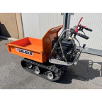 Pásový mini sklápač DELEKS MD500BSE, motor Briggs&Stratton 6 Hp, E-štart 300 kg