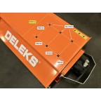 Mulčovač pre minibager DELEKS ARM-120   s hydropohonom ( pre minibagre 2-5 ton )