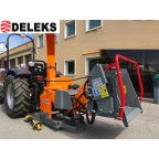 Štiepkovač pre traktor DELEKS DK-1800-IDR s HYDRAULICKÝM POSUNOM do 13 cm