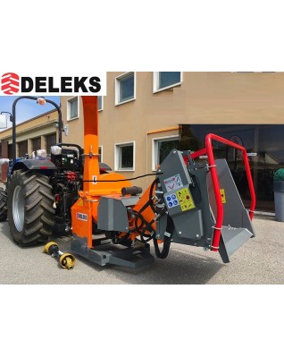 Štiepkovač pre traktor DELEKS DK-1800-IDR s HYDRAULICKÝM POSUNOM do 13 cm