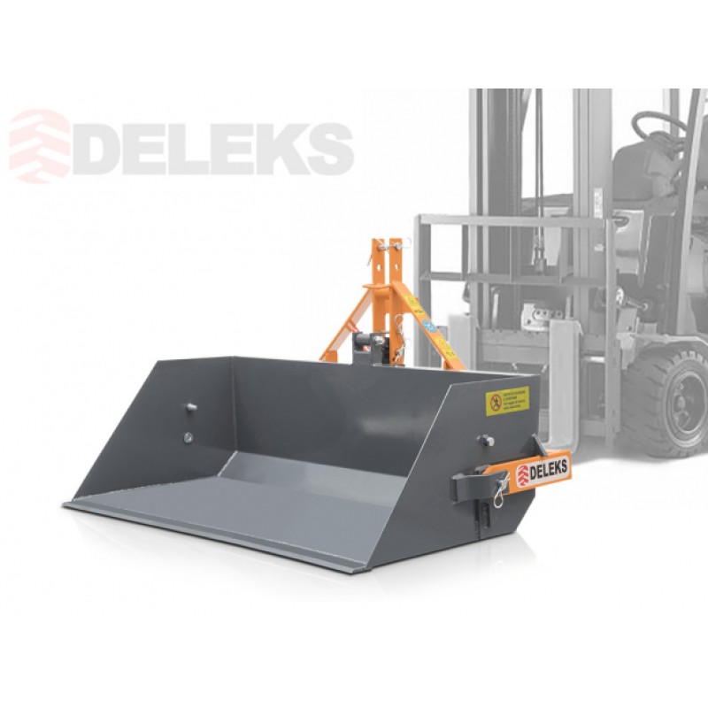 Transportný box výklopný pre vysokozdvižný vozík DELEKS PRM 100