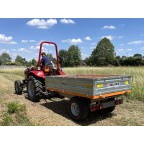 Príves vyklápací pre traktor 3-stranné vyklápanie DELEKS RM 14 T3