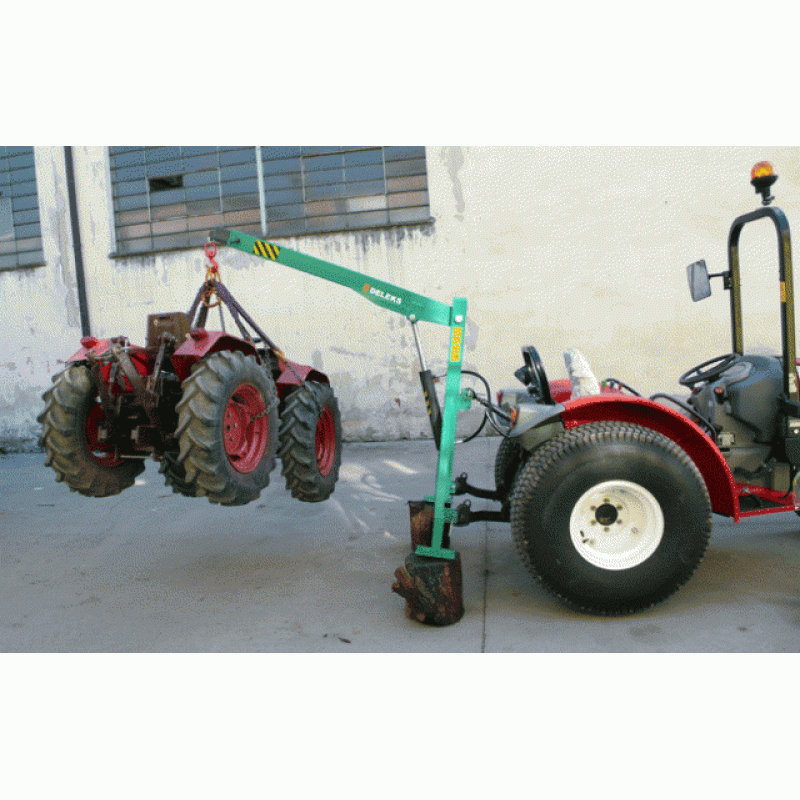 Žeriav hydraulický pre traktor DELEKS EL-500