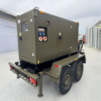 Diesel generator ZENESSIS - ESE 44 TBI diesel BAUDOUIN 35 kW - ARMY - verzia NATO 