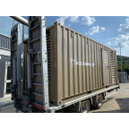 Diesel generator ZENESSIS - ZEN 550 TBI BAUDOUIN - kontajner 440 kW ARMY - verzia NATO