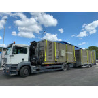 Diesel generator ZENESSIS - 2x ZEN 660 TBI diesel BAUDOUIN 528 kW - kontajner - ARMY - verzia NATO