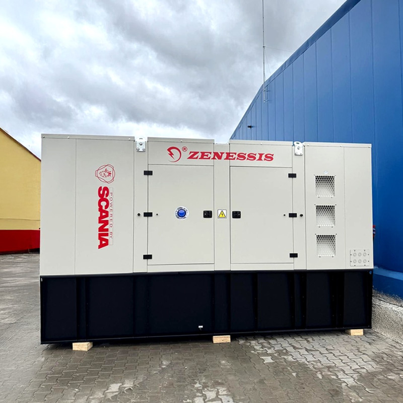Elektrocentrála - Diesel generator ZENESSIS - ZEN 660 TS diesel SCANIA 528 kW + PHM nádrž 2000 LTR