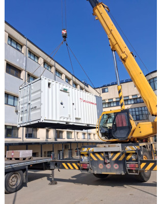Diesel generator ZENESSIS - ZEN 715 TBI diesel BAUDOUIN 572 kW - kontajner