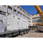 Elektrocentrála - Diesel generator ZENESSIS - ZEN 715 TBI diesel BAUDOUIN 572 kW - kontajner