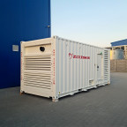 Elektrocentrála - Diesel generator ZENESSIS - ZEN 715 TBI diesel BAUDOUIN 572 kW - kontajner