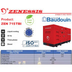 Elektrocentrála - Diesel generator ZENESSIS - ZEN 715 TBI diesel BAUDOUIN 572 kW - kontajner