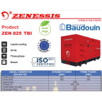 Elektrocentrála - Diesel generator ZENESSIS - ZEN 825 TBI diesel BAUDOUIN 660 kW