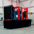 Elektrocentrála - Diesel generator ZENESSIS - ZEN 550 TBI diesel BAUDOUIN 440 kW otvorená verzia bez krytu 