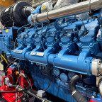 Elektrocentrála - Diesel generator ZENESSIS - ZEN 900 TBI diesel BAUDOUIN 720 kW otvorená verzia bez krytu