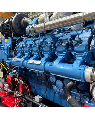 Elektrocentrála - Diesel generator ZENESSIS - ZEN 900 TBI diesel BAUDOUIN 720 kW otvorená verzia bez krytu